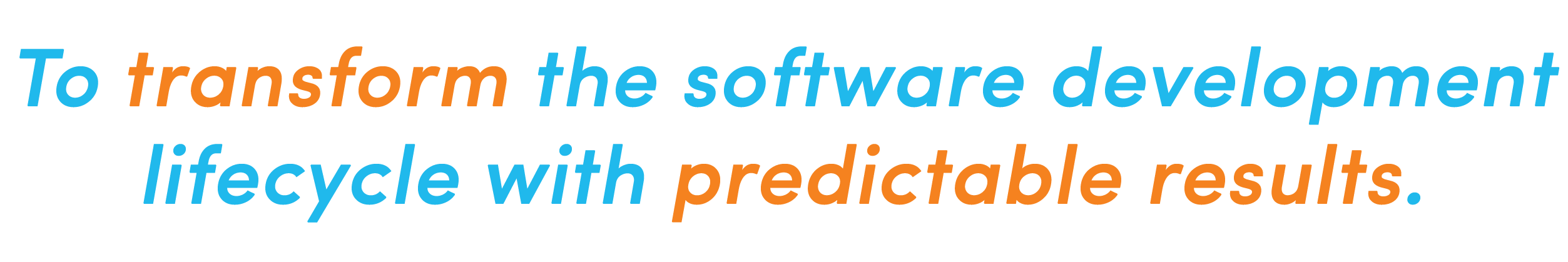 transformational software development